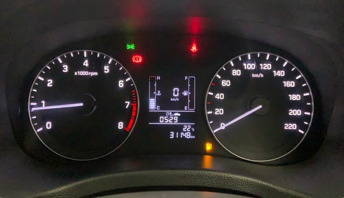 2017 Hyundai Creta 1.6 E + VTVT, Petrol, Manual, 31,119 km, Odometer View