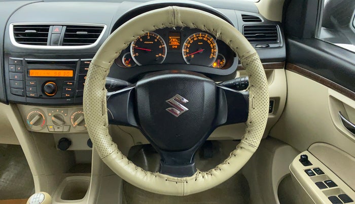 2012 Maruti Swift Dzire VDI BS IV, Diesel, Manual, 54,399 km, Steering Wheel Close Up