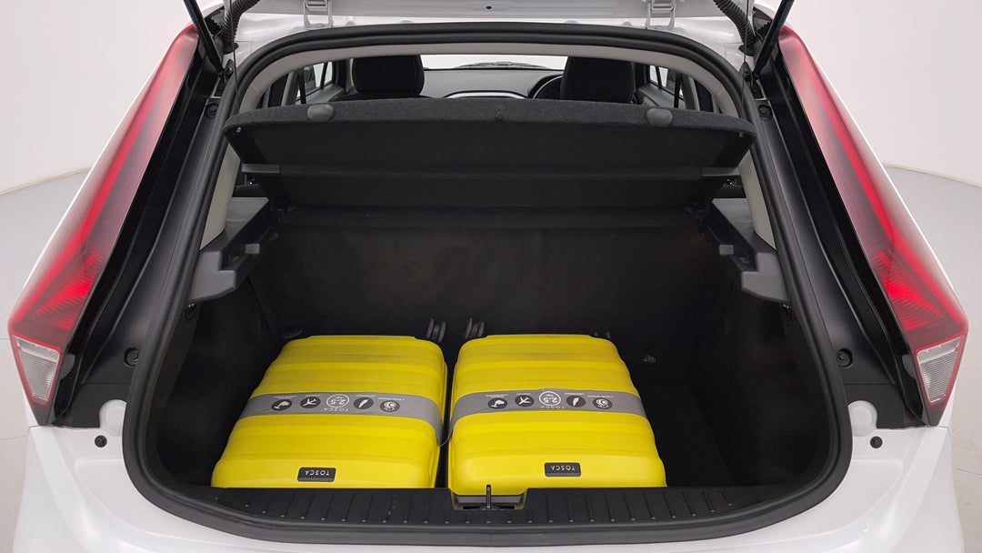 Boot Inside View with Luggage