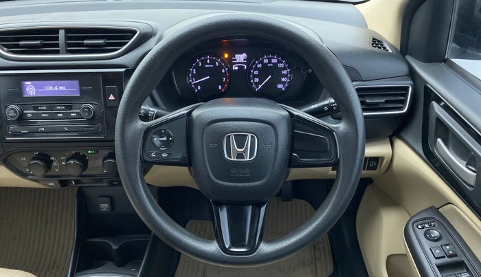 2019 Honda Amaze 1.2L I-VTEC S, Petrol, Manual, 55,897 km, Steering Wheel Close Up