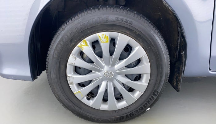 2017 Toyota Etios GX, Petrol, Manual, 25,310 km, Left Front Wheel