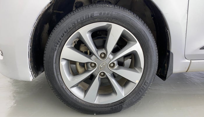 2017 Hyundai Elite i20 ASTA 1.2, Petrol, Manual, 35,957 km, Left Front Wheel