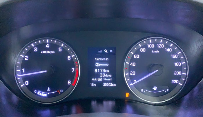 2017 Hyundai Elite i20 ASTA 1.2, Petrol, Manual, 35,957 km, Odometer Image