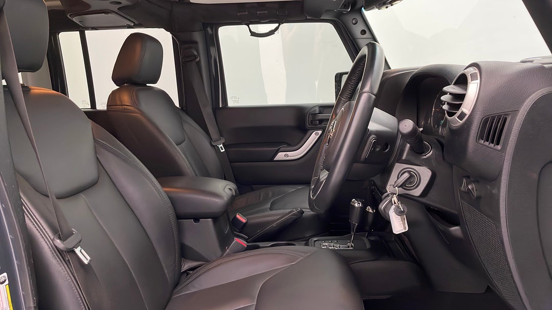 Right Side Front Door Cabin View