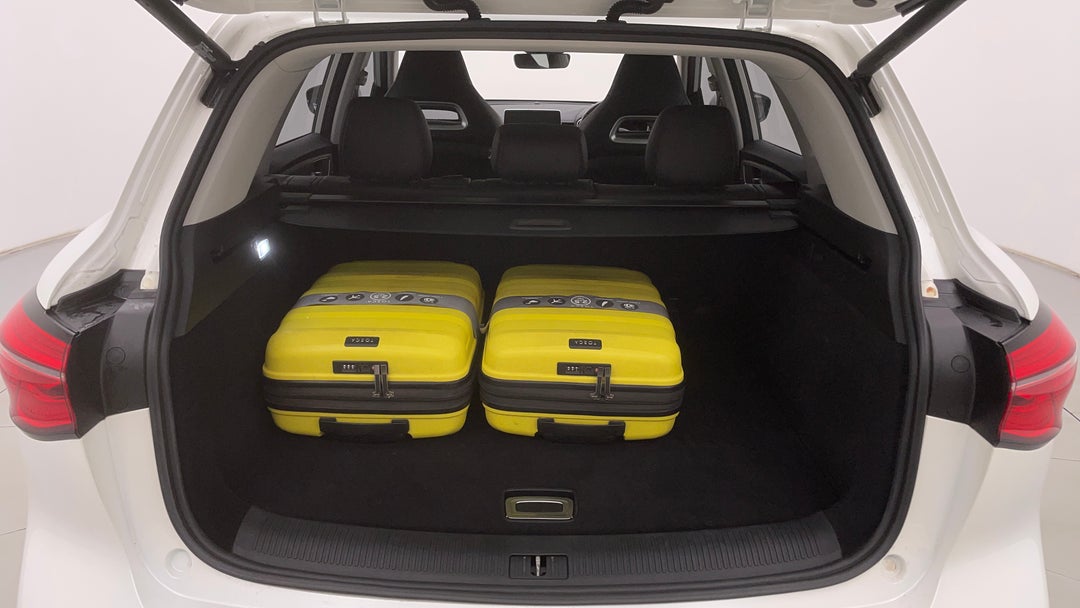 Boot Inside View with Luggage