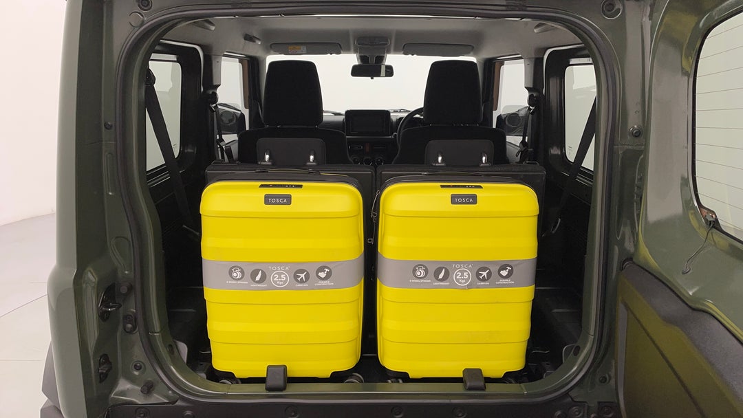 2019 Suzuki Jimny Glx (qld), Manual, 68080 km, Boot Inside View with Luggage
