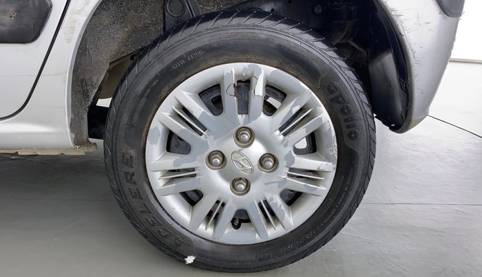 2013 Hyundai Santro Xing GLS, Petrol, Manual, 26,106 km, Left Rear Wheel