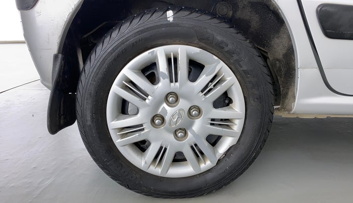 2013 Hyundai Santro Xing GLS, Petrol, Manual, 26,106 km, Right Rear Wheel