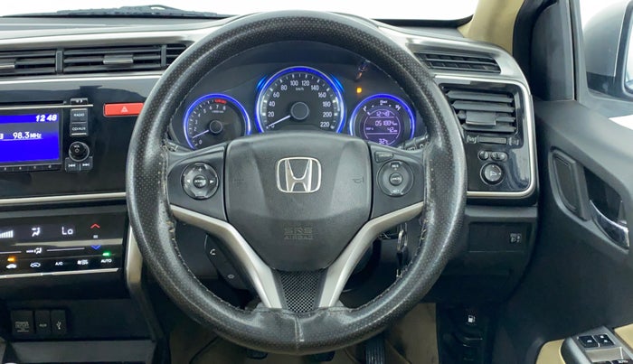 2014 Honda City V MT PETROL, Petrol, Manual, 52,373 km, Steering Wheel Close Up