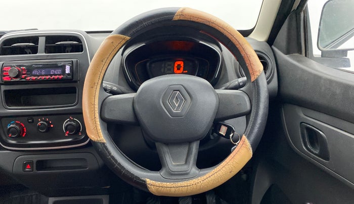 2015 Renault Kwid RXE, Petrol, Manual, 24,867 km, Steering Wheel Close Up
