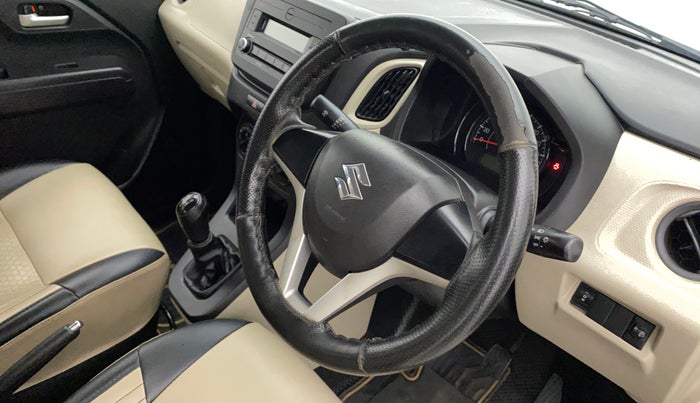 2019 Maruti New Wagon-R VXI 1.0, Petrol, Manual, 70,314 km, Steering wheel - Steering cover is minor torn