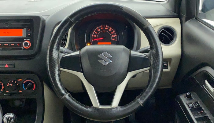 2019 Maruti New Wagon-R VXI 1.0, Petrol, Manual, 70,314 km, Steering Wheel Close Up