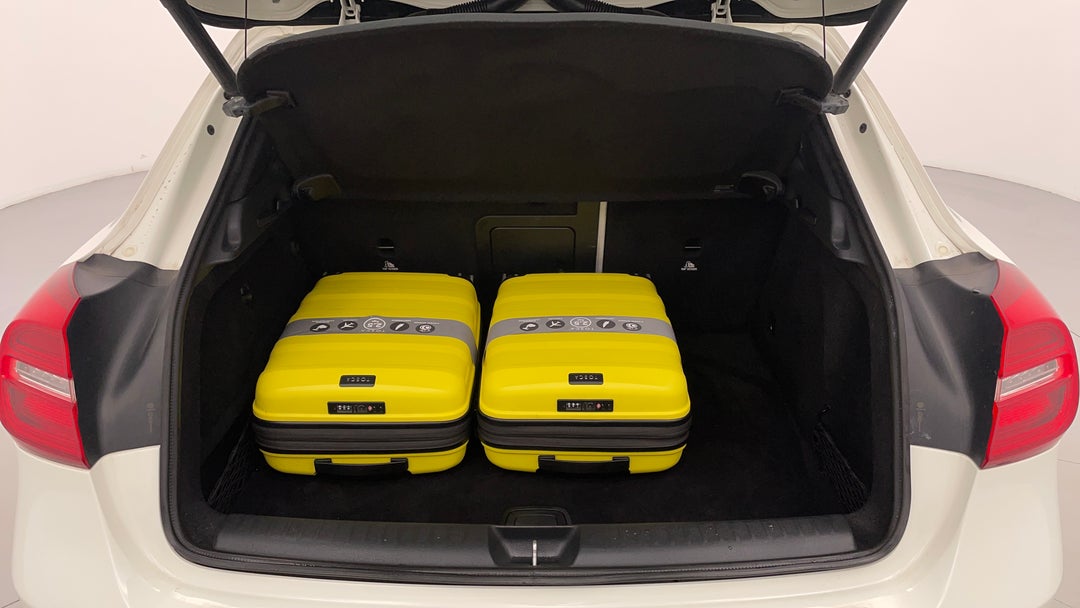 Boot Inside View with Luggage
