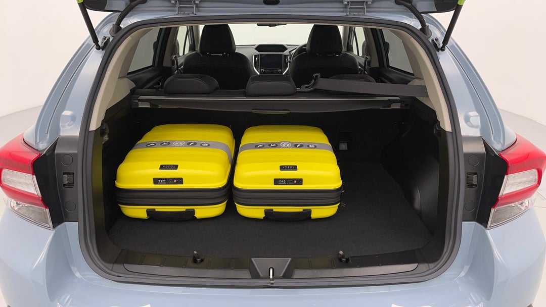 Boot Inside View with Luggage