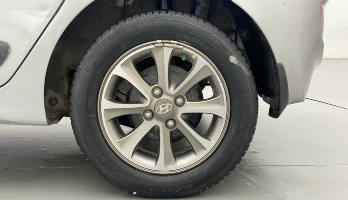 2014 Hyundai Grand i10 ASTA 1.2 (O) VTVT, Petrol, Manual, 82,326 km, Left Rear Wheel