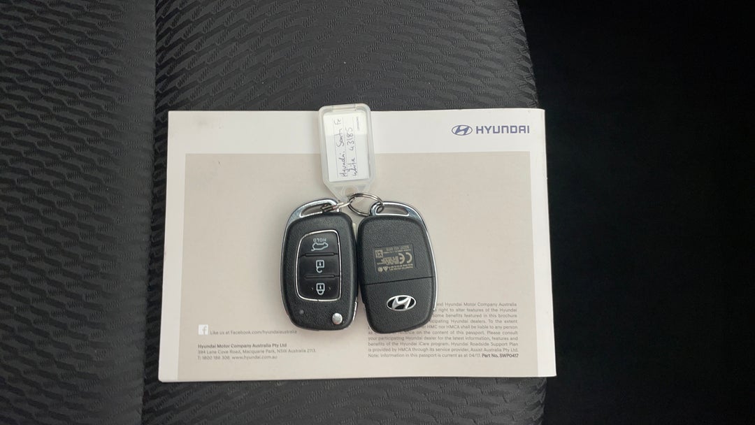 2017 Hyundai Santa Fe Active Crdi (4x4), Automatic, 115252 km, Key Close-up