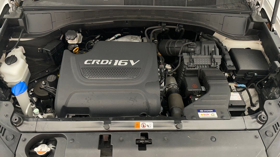 2017 Hyundai Santa Fe Active Crdi (4x4), Automatic, 115252 km, Open Bonnet (Engine)