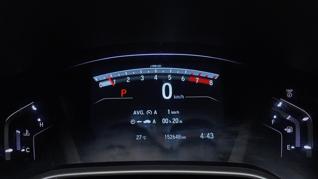 2017 Honda CR-V Vti (2wd), Automatic, 152648 km, Odometer View