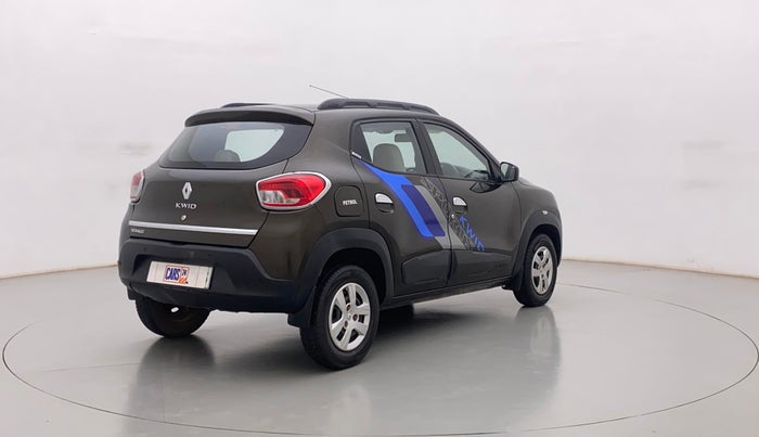 2017 Renault Kwid RXT 0.8 (O), Petrol, Manual, 49,595 km, Right Back Diagonal