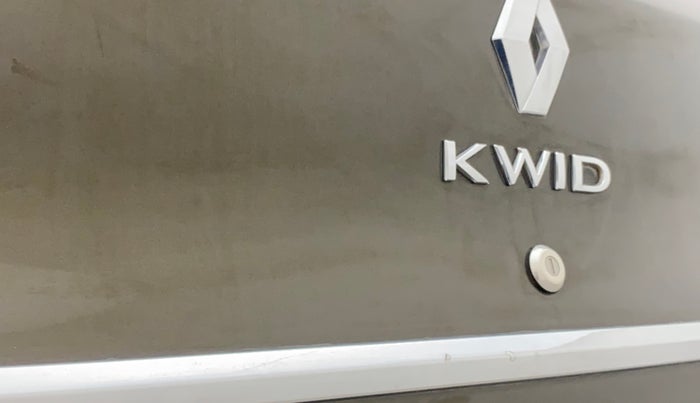 2017 Renault Kwid RXT 0.8 (O), Petrol, Manual, 49,595 km, Dicky (Boot door) - Minor scratches