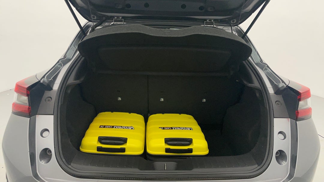 Boot Inside View with Luggage