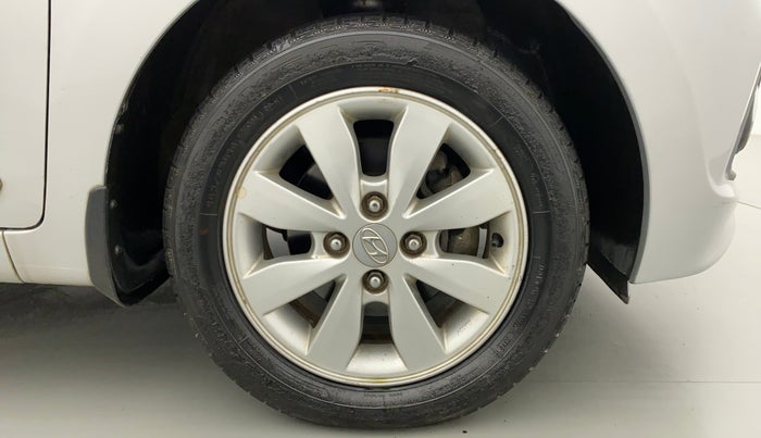 2014 Hyundai Xcent SX 1.2 (O), Petrol, Manual, 29,695 km, Right Front Wheel