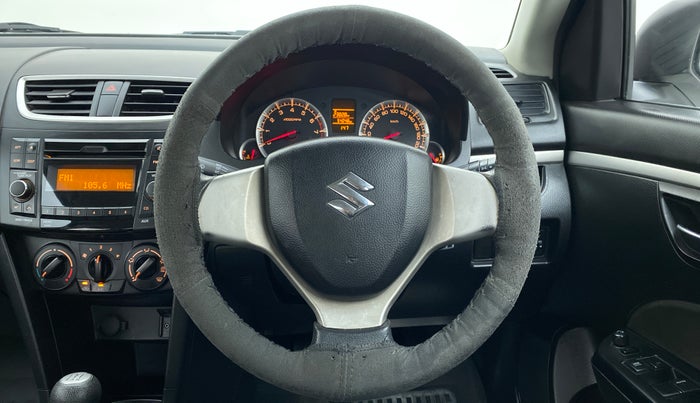2015 Maruti Swift VXI D, Petrol, Manual, 54,070 km, Steering Wheel Close Up