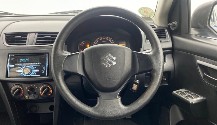 2013 Maruti Swift LXI D, Petrol, Manual, 60,583 km, Steering Wheel Close Up