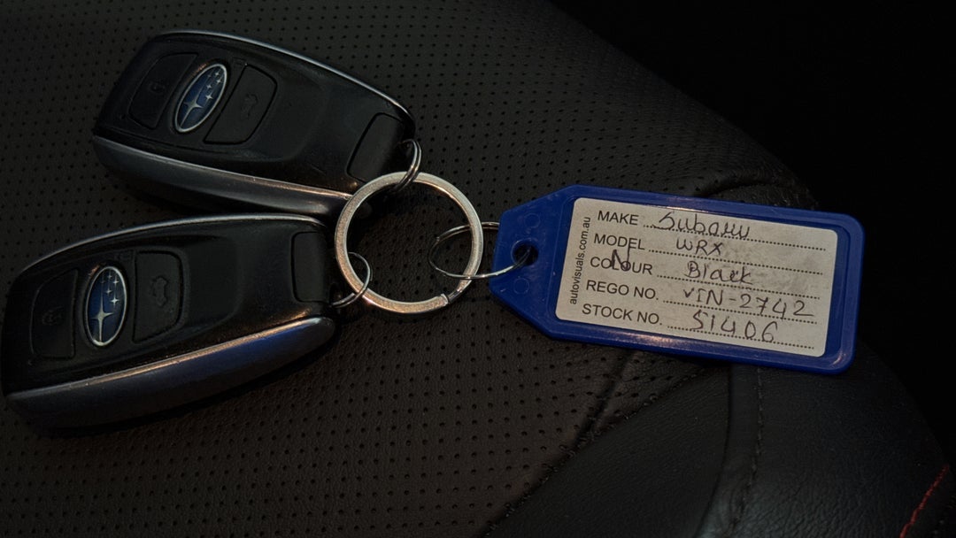 2015 Subaru WRX Premium (AWD), Manual, 92144 km, Key Close-up