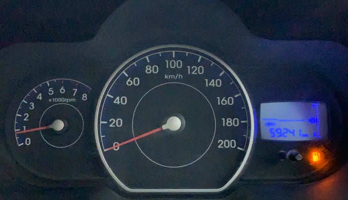 2012 Hyundai i10 MAGNA 1.1, Petrol, Manual, 59,241 km, Odometer Image