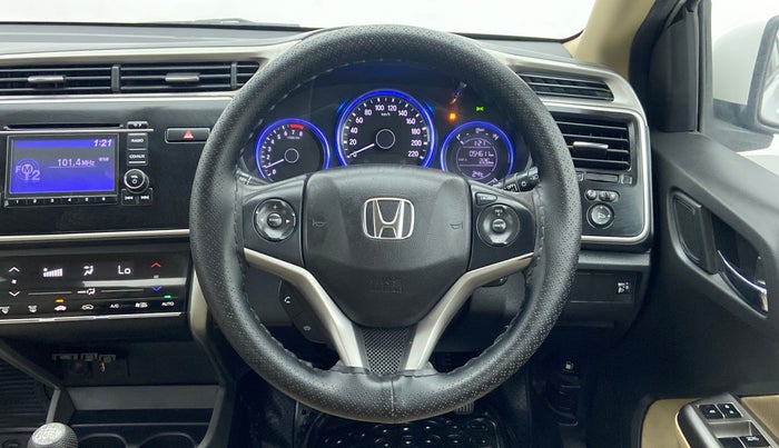2016 Honda City V MT PETROL, Petrol, Manual, 54,805 km, Steering Wheel Close Up