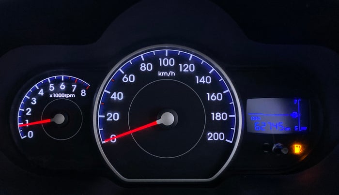 2012 Hyundai i10 MAGNA 1.2 KAPPA2, Petrol, Manual, 62,745 km, Odometer Image