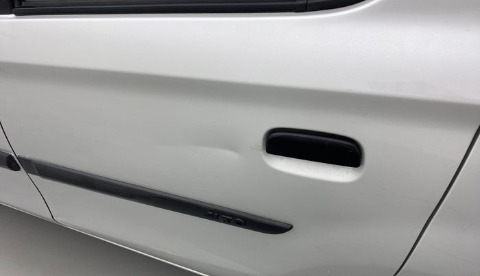 2017 Maruti Alto K10 VXI P, Petrol, Manual, 48,452 km, Rear left door - Slightly dented