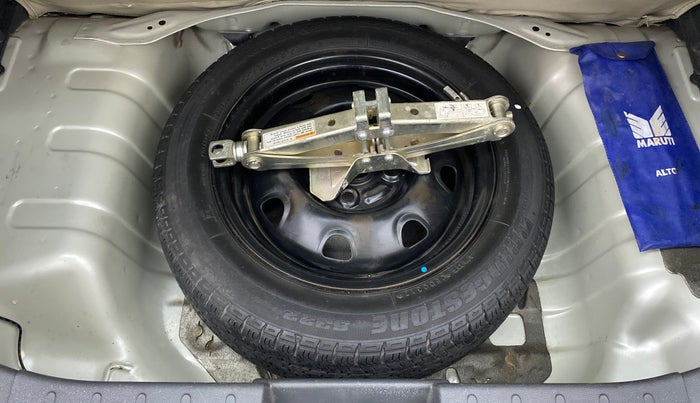 2017 Maruti Alto K10 VXI P, Petrol, Manual, 48,452 km, Spare Tyre