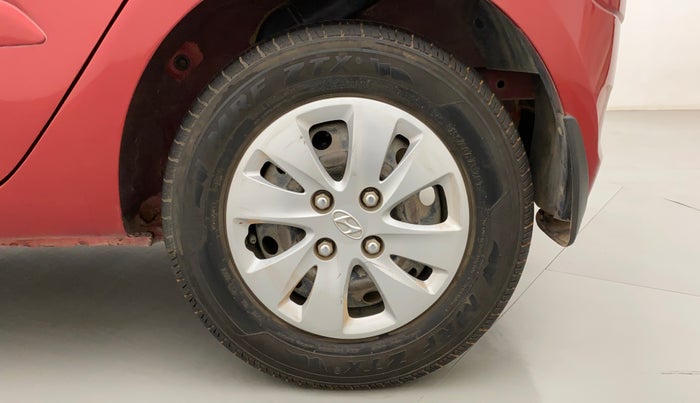 2012 Hyundai i10 SPORTZ 1.2 AT, Petrol, Automatic, 60,572 km, Left Rear Wheel
