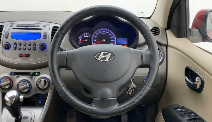 2012 Hyundai i10 SPORTZ 1.2 AT, Petrol, Automatic, 60,572 km, Steering Wheel Close Up