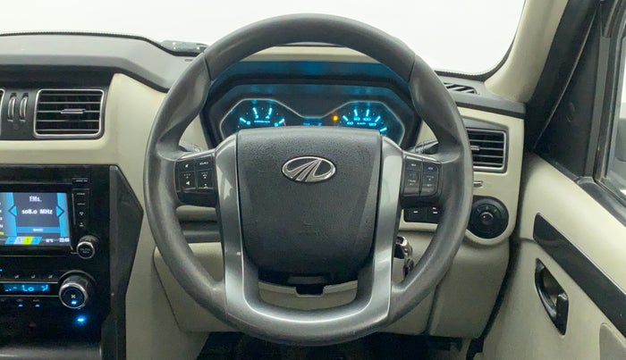 2019 Mahindra Scorpio S9, Diesel, Manual, 74,575 km, Steering Wheel Close Up