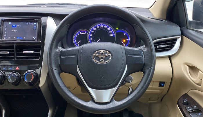 2019 Toyota YARIS J MT, Petrol, Manual, 39,908 km, Steering Wheel Close Up
