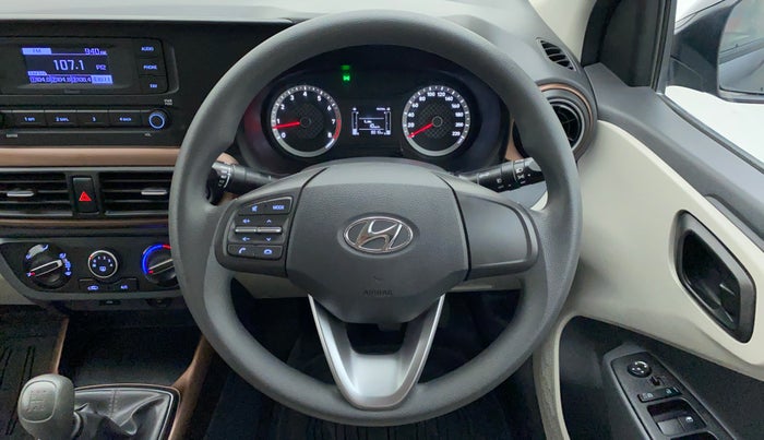 2021 Hyundai AURA S CNG, CNG, Manual, 8,115 km, Steering Wheel Close Up