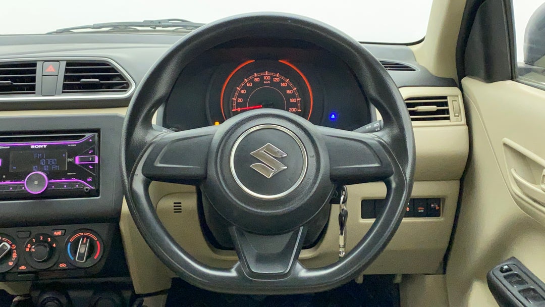 Steering Wheel Close Up