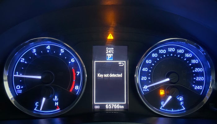 2018 Toyota Corolla Altis VL AT, Petrol, Automatic, 66,349 km, Odometer Image