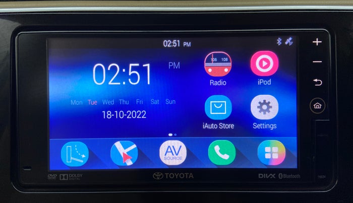 2018 Toyota Corolla Altis VL AT, Petrol, Automatic, 66,349 km, Infotainment System