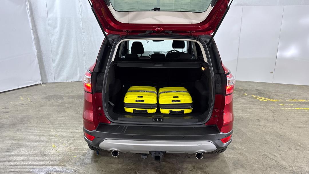 2017 Ford Escape Trend (AWD), Automatic, 67307 km, Boot Inside View with Luggage