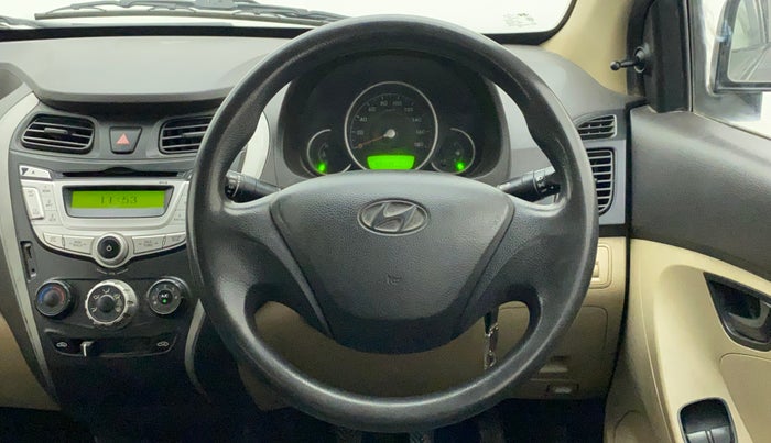 2013 Hyundai Eon MAGNA +, Petrol, Manual, 99,989 km, Steering Wheel Close Up
