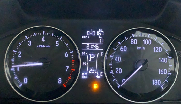 2019 Honda Amaze 1.2 V CVT I VTEC, Petrol, Automatic, 40,271 km, Odometer Image