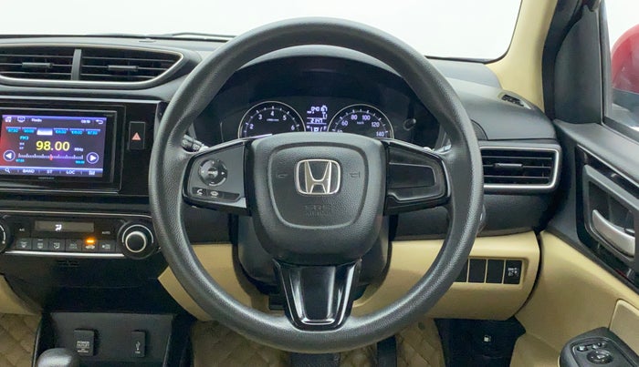 2019 Honda Amaze 1.2 V CVT I VTEC, Petrol, Automatic, 40,271 km, Steering Wheel Close Up