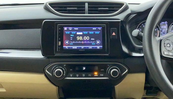 2019 Honda Amaze 1.2 V CVT I VTEC, Petrol, Automatic, 40,271 km, Air Conditioner