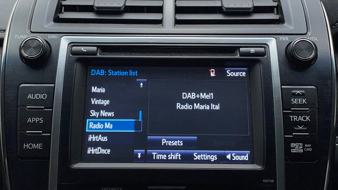 2017 Toyota Camry Altise, Automatic, 107643 km, Infotainment System