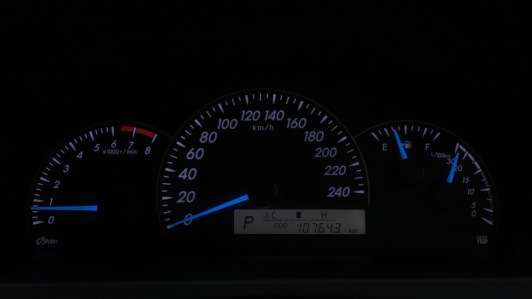 2017 Toyota Camry Altise, Automatic, 107643 km, Odometer View