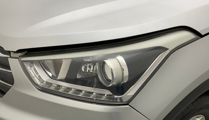 2016 Hyundai Creta SX PLUS 1.6 PETROL, Petrol, Manual, 1,22,276 km, Left headlight - Minor scratches
